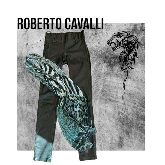 Roberto Cavalli Accessories - NWOT Roberto Cavalli mixed animal print scarf/head scarf